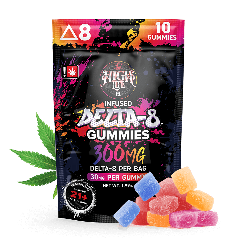 Delta 8 THC Gummies │Mixed Fruit │ 10ct │300mg image 0