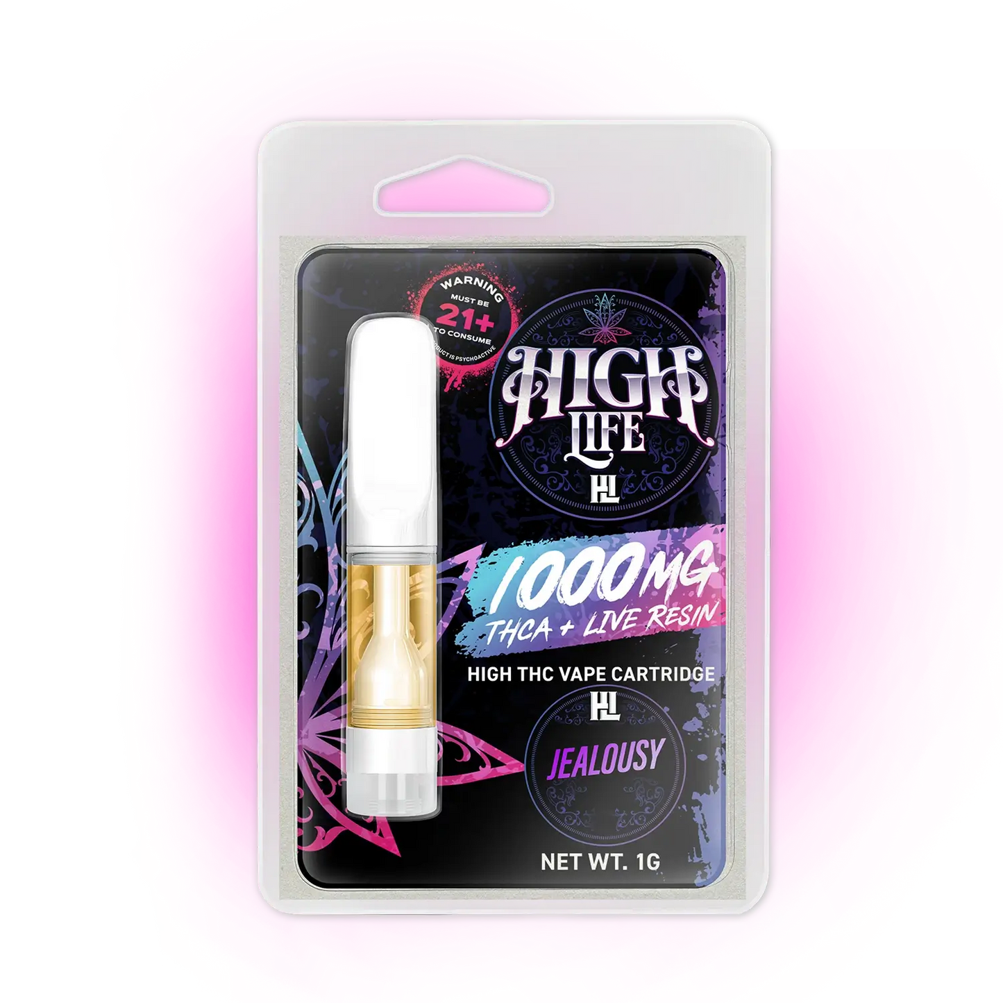 High Life THCa Cartridge 1G | 1000mg - Jealousy OG image