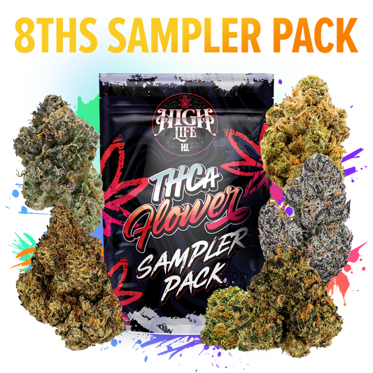 THCA 8ths Sampler Pack | 5 Strains