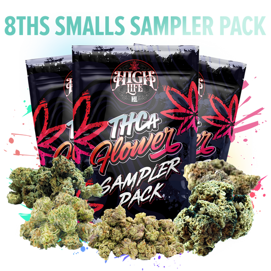 THCA 8ths Smalls Sampler Pack | 5 Strains
