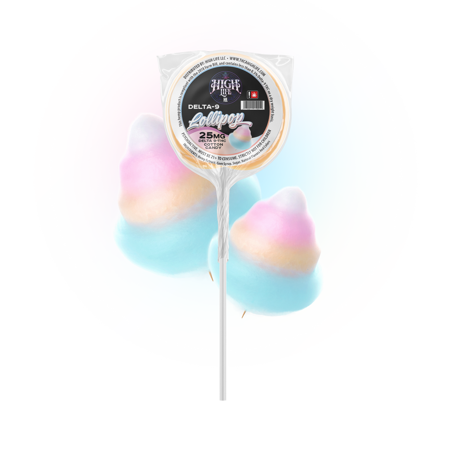 Delta 9 THC Lollipops | 25mg