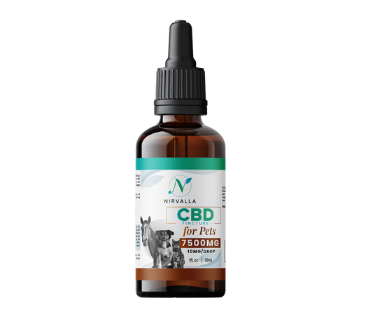 Nirvalla CBD Tincture for Pets – 7500mg