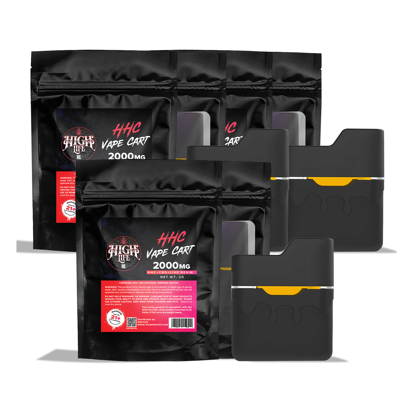Smoke Meister Bundle | 2ml HHC High Life Smoke Meister Bundle | 2ml HHC High Life