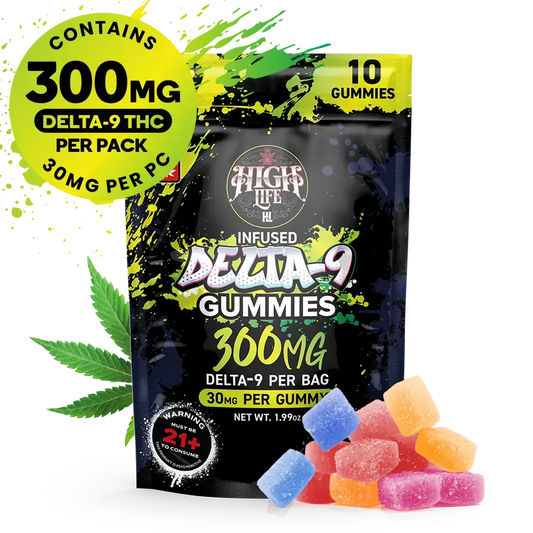 Mixed Fruit Delta 9 THC + THCA Gummies │ 10ct │300mg image 0