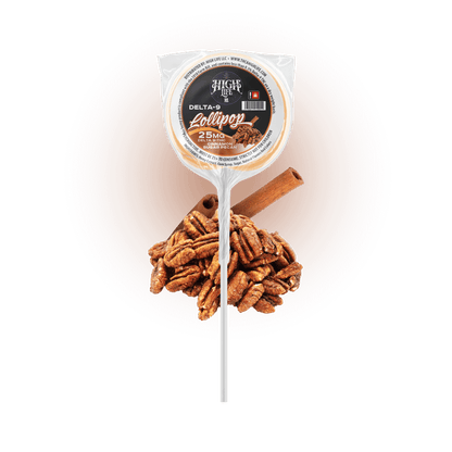 Delta 9 THC Lollipops | 25mg | Cinnamon Sugar Pecan image 0