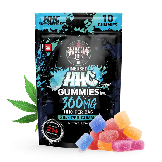 HHC Gummies │Mixed Fruit │ 10ct │300mg image 0