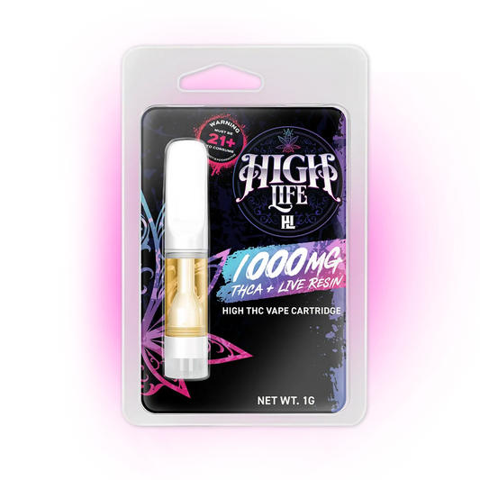 High Life THCa Cartridge 1G | 1000mg image 0