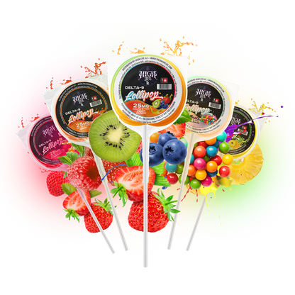 Delta 9 THC Lollipops | 25mg