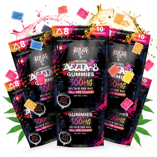 Mixed Fruit Delta 8 THC Gummies 6-Pack Bundle │ 60ct │1,800mg