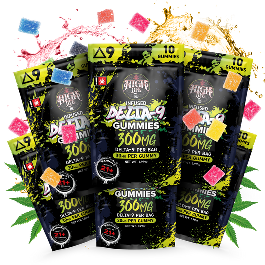 Mixed Fruit Delta 9 THC + THCA Gummies 6-Pack Bundle │ 60ct │1,800mg