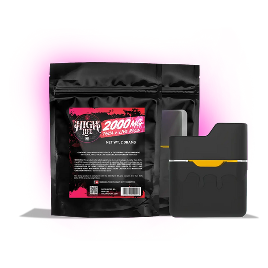 High Life THCA Cartridge 2G | 2000mg